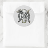 Suicide Squad | Tattoo van Slipknot Ronde Sticker (Tas)