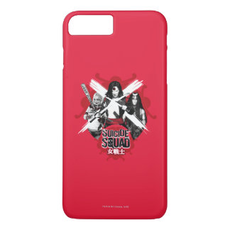 Suicide Squad | Vierkantsmeisjes "Vrouw Warrior" iPhone 8 Plus / 7 Plus Hoesje