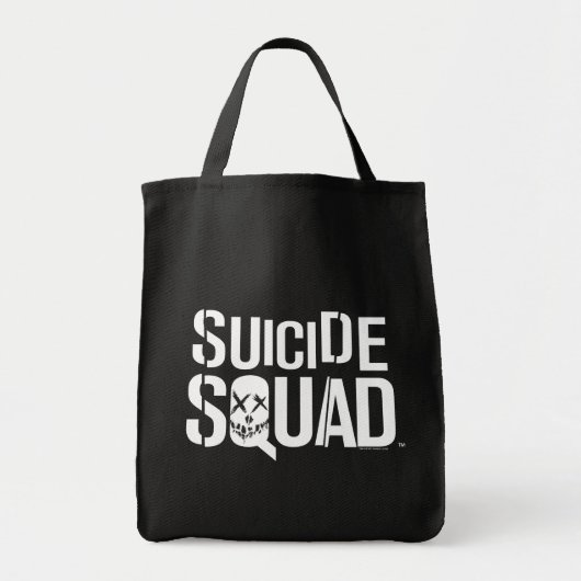 Suicide Squad | Witte Logo Tote Bag (Voorkant)