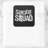Suicide Squad | Witte Logo Vierkante Sticker (Tas)