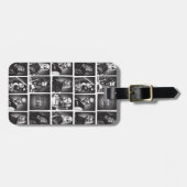 Suicide Squad | Yearbook Pattern Bagagelabel (Voorkant horizontaal)