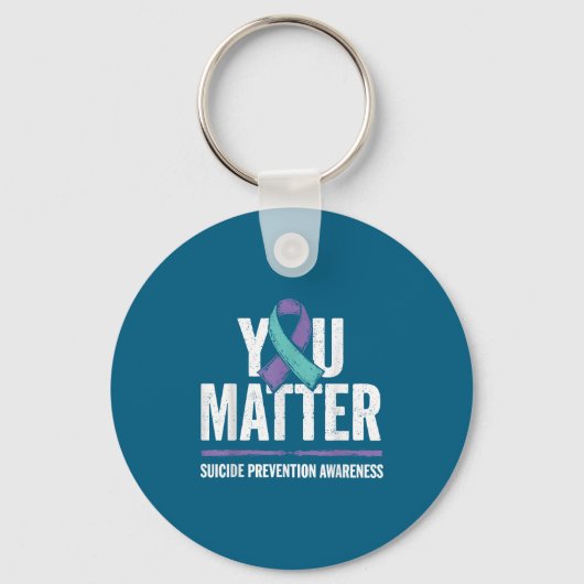 Suicides Prevention Shirts Suicide Awareness  Sleutelhanger (Voorkant)