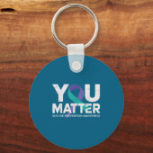 Suicides Prevention Shirts Suicide Awareness  Sleutelhanger (Voorkant)