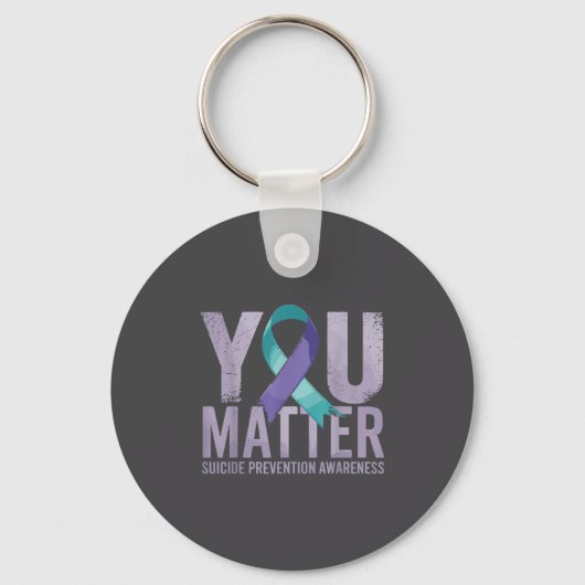 Suicides Prevention Shirts Suicide Awareness  Sleutelhanger (Voorkant)