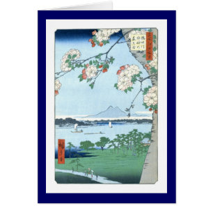 Suijin Shrine Massaki Hiroshige Art japonais