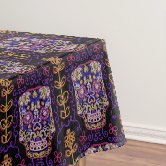 Suiker Art Skull Pattern Tafelkleed (Voorbeeld)