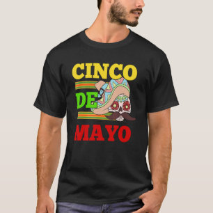 Suiker Calavera Mexican Fiesta Mexico Cinco D T-shirt