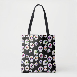 Suiker Canvas tas schedel