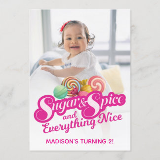 Suiker en Kruiden Uitnodiging