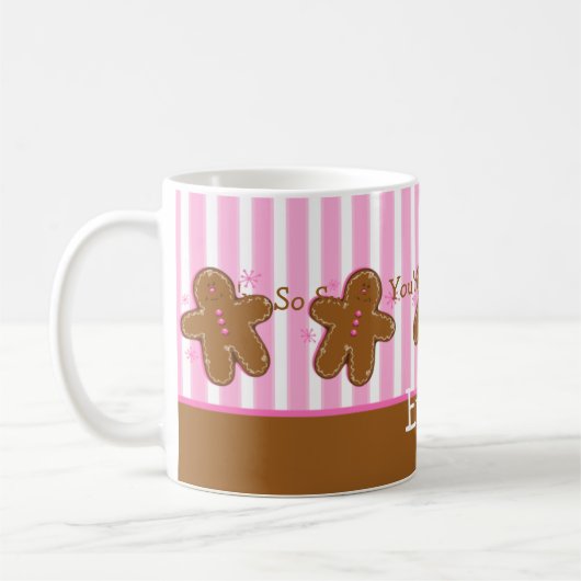 Suiker en pekelbrood Aangepaste Mok (Links)