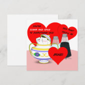 Suiker en specerij - Kaart van oude, gesmolten Val (Voorkant / Achterkant)