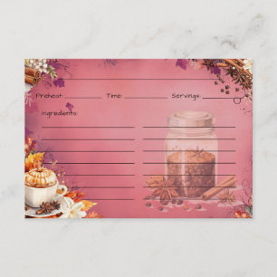 Suiker en specerij Recept Kaart