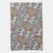 Suiker Halloween Grey Theedoek (Verticaal)