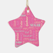 Suiker Keramisch Ornament (Rechts)