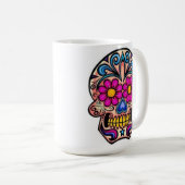 Suiker mok schedel (Voorkant rechts)