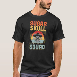 Suiker schedel achterpoot Mexican Pride Dia de Los T-shirt