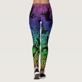 Suiker Schedel Leggings (Achterkant)