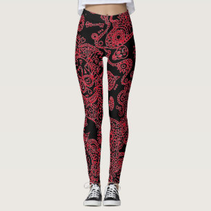 Suiker schedel leggings