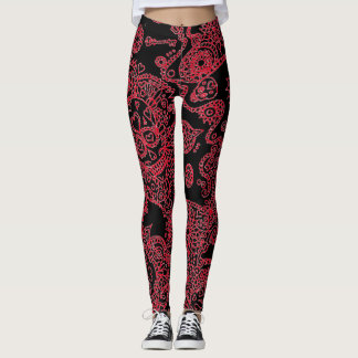 Suiker Schedel Leggings