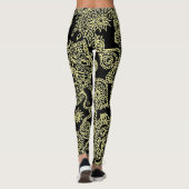 Suiker schedel leggings (Achterkant)