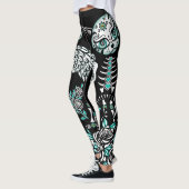 Suiker schedel leggings (Links)