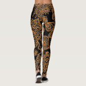 Suiker schedel leggings (Achterkant)