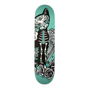 Suiker schedel skateboard