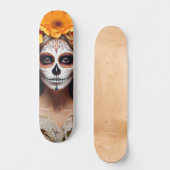 Suiker Skull Dame Skateboard (Voorkant)