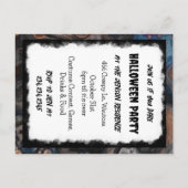 Suiker Skull Halloween Briefkaart (Achterkant)