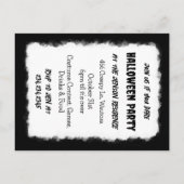 Suiker Skull Halloween Briefkaart (Achterkant)