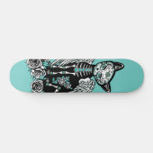 Suiker Skull Kitty Skateboard (Horizontaal)