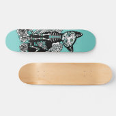 Suiker Skull Kitty Skateboard (Horizontaal)