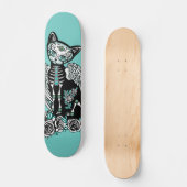 Suiker Skull Kitty Skateboard (Voorkant)