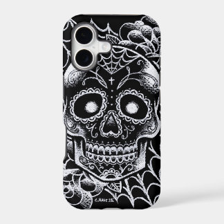 Suiker Skull Tattoo Flash