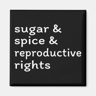 Suiker & Specerijen & Reproductieve Rechten II Magneet