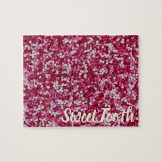 Suiker spinkelt kleurrijk cadeau voor bakkristalle legpuzzel