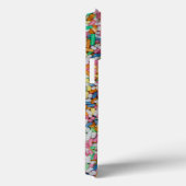Suiker spint kleurrijke achtergrondcadeau Case-Mate iPhone case (Achterkant / Rechts)