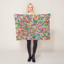 Suiker spint kleurrijke achtergrondcadeau