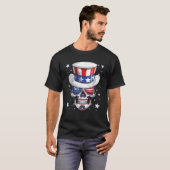 Suiker Stars Stripes Zonneglazen Boys Man 4e T-shirt (Voorkant volledig)