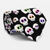 Suiker Stropdas schedel (Opgerold)