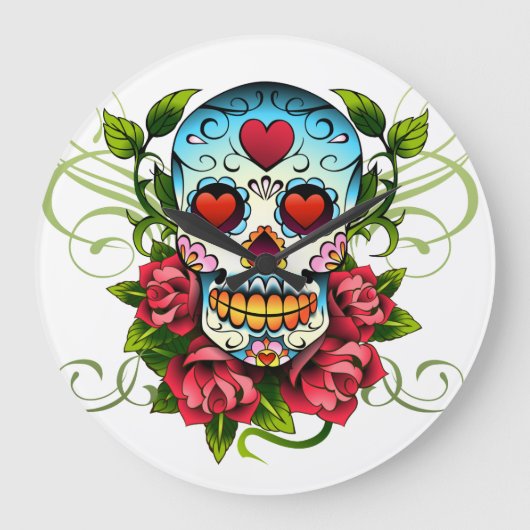 Suiker wandklok grote klok (Voorkant)