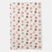 Suiker zoet donut patroon theedoek (Verticaal)