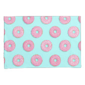Suiker Zoet Roze Geglazuurde Donuts Kussensloop (Voorkant-Rechts)