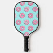 Suiker Zoet Roze Geglazuurde Donuts Pickleball Paddle (Achterkant)