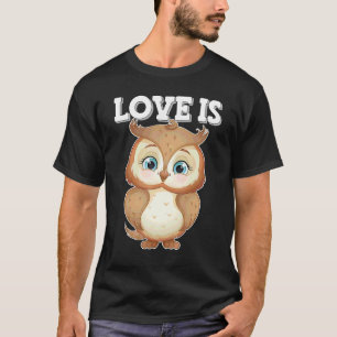 Suiker Zoete Uil Bosbewoner 1 T-shirt