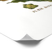 Suikerbiet Botanische Illustratie Poster (Hoek)