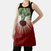 suikerbietenteggie-liefhebbers koken schort (Insitu)