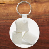 Suikerblokken Sleutelhanger (Voorkant)