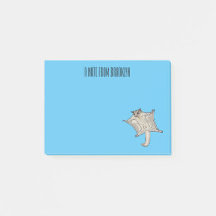 Suikerbuidelier cartoon illustratie post-it® notes