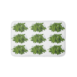  suikererwten, levensmiddelen, gezonde groenten badmat